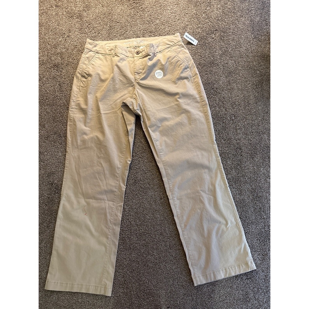 Old Navy Khaki Tan Bootcut Pants Size 16 Womens Plus Size Casual